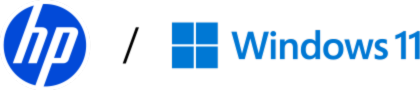  hp and amd logo